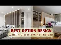 Video thumbnail for TOP 50 Walk-in Closet Behind Bed | Bedroom Home Decor Ideas | Wardrobe Interior Design | Tips Trick