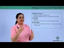 Video thumbnail for Class 11th – Methods of Collecting Primary Data | Statistics for Economics | Tutorials Point