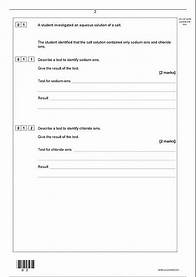 Video thumbnail for Official summer 2024 AQA GCSE CHEMISTRY 8462 2H Paper 2 Higher Tier Merged Question Paper + Mark Sch