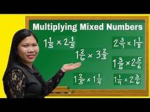 Video thumbnail for Multiplying Mixed Numbers // How to Multiply Mixed Fractions