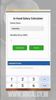 Video thumbnail for Salary calculator to calculate your inhand salary #inhandsalary #takehome #salarycomparison