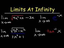 Video thumbnail for Limits at Infinity & Horizontal Asymptotes