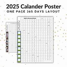 Video thumbnail for 2025 Year Calendar Printable, Digital Download, One Page Planning Calendar, Printable Calendar, 2025 Calendar, Year at a Glance, Full Year - Etsy Australia