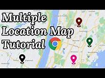 Video thumbnail for How to Create a Multiple Locations Map on Google – Full Tutorial