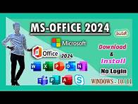 Video thumbnail for How to Download and Install Microsoft Office 2024 Latest Version For Free