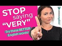 Video thumbnail for Upgrade Your Vocabulary 😎 Better Ways To Say VERY... Happy / Sad / Good / Bad