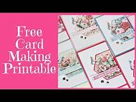 Video thumbnail for DIY Tutorial: Clean and Simple Cards + Free Printable Templates