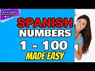 Video thumbnail for Learn Spanish Numbers 1-100 In Minutes! 🗣️ | The Ultimate Beginner's Guide To Mastering Numbers 🚀
