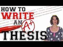 Video thumbnail for Thesis Statements: Four Steps to a Great Essay | 60second Recap®