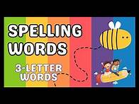 Video thumbnail for LEARN SPELLING WORDS - 3-LETTER WORDS - Enriching Your Reading and Vocabulary Skills
