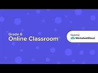 Video thumbnail for Grade 6 - Natural Sciences - Solar System: The Outer Planets / WorksheetCloud Video Lesson