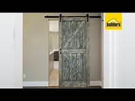 Video thumbnail for How to Install a Sliding Barn Door