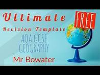 Video thumbnail for The ULTIMATE Revision Template: AQA GCSE Geography