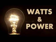 Video thumbnail for Basic Electricity - Power and watts
