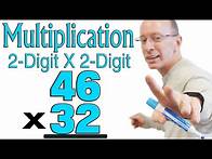 Video thumbnail for 2-Digit by 2-Digit Multiplication Math - How to Multiply a 2-Digit Number