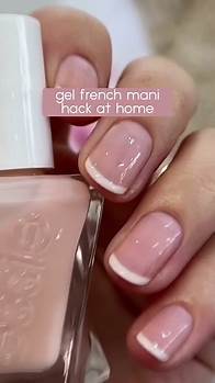 Video thumbnail for essie (@essie) - Essie Gel Couture French Manicure at Home
