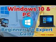 Video thumbnail for The Complete Windows 10 & Computer Basics Guide: Beginner to Expert with Pro Tips (2024)