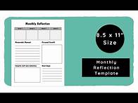 Video thumbnail for How to create monthly reflection template with powerpoint