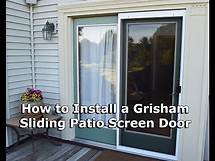 Video thumbnail for Tutorial: How to Install a Grisham Sliding Patio Screen Door