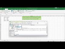Video thumbnail for Insert Character or Text to Cells