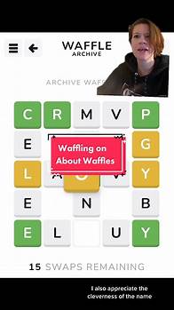 Video thumbnail for Deluxe Waffle Word Game: Explore the Etymology of Waffles