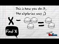 Video thumbnail for Introduction to Algebra for Kids