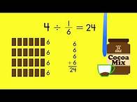Video thumbnail for Spectrum Math Tutor: Dividing Whole Numbers by Fractions