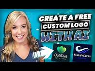 Video thumbnail for How to Create a Custom Logo Using AI Generators for FREE (For YouTube, Business, Websites, etc.)