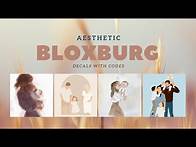 Video thumbnail for AESTHETIC FAMILY PHOTO DECALS FOR BLOXBURG | ROBLOX