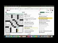 Video thumbnail for Daily Crossword Puzzle March 1, 2025