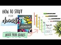 Video thumbnail for HOW TO STUDY FOR CHEMISTRY! (IB CHEMISTRY HL) *GET CONSISTENT GRADES* | studycollab: Alicia