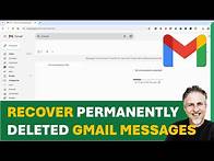 Video thumbnail for Recover Permanently Deleted Gmail Messages | Gmail Messages Recovery Tool