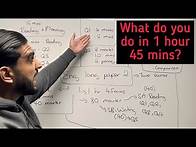 Video thumbnail for The Timings For English Language Paper 2
