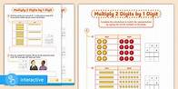Video thumbnail for Interactive PDF: White Rose Maths Supporting Year 3: Spring Block 1 Multiplication and Division: Multiply 2 Digits by 1 Digit (2)