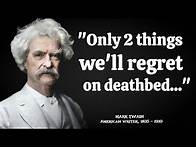 Video thumbnail for 36 Life Lessons from MARK TWAIN that are Worth Listening To! | Life-Changing Quotes