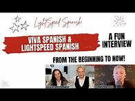 Video thumbnail for Lee from Viva Spanish-All about learning Spanish! LightSpeed #learnspanish #spain #funspanish
