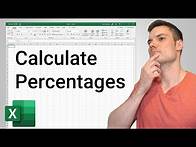 Video thumbnail for How to Calculate Percentages in Excel