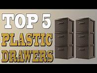 Video thumbnail for Plastic Drawers – Top 5 Best Plastic Drawer of 2023.