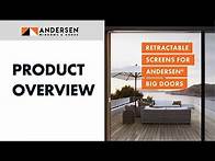 Video thumbnail for Big Door Retractable Screens | Andersen Windows
