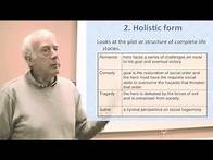 Video thumbnail for The analysis of narratives