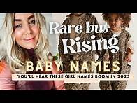 Video thumbnail for TRENDING GIRL NAMES 2025 // Rare But Rising Girl Names - SJ STRUM