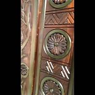 Video thumbnail for Vintage French Glass Barn Door, Double Single Sliding Track or Regular Interior Rustic Wooden Doors, Solid Wood Carved Antique Door - Etsy