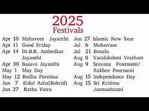 Video thumbnail for 2025 Festivals List