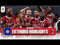 Video thumbnail for Inter vs. AC Milan: Extended Highlights | Coppa Italia | CBS Sports Golazo