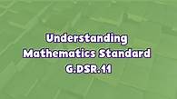 Video thumbnail for Geometry Geometry | Understanding Geometry: Concepts & Connections Standard G.DSR.11
