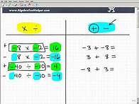 Video thumbnail for Learn the Rules of Positive and Negative Numbers