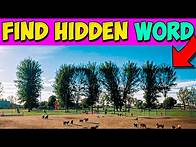 Video thumbnail for Find Hidden WORD In The Pictures! | Find the ODD One Out | Word Quiz
