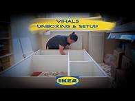 Video thumbnail for Ikea Vihals Storage Unit - Unboxing & Setup