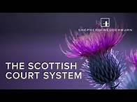 Video thumbnail for Handling disputes in Scotland: the Scottish Court system and progress of a court action