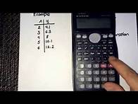 Video thumbnail for Correlation coefficient (r) & coefficient of determination (r^2) using the calculator (CASIO fx-991)